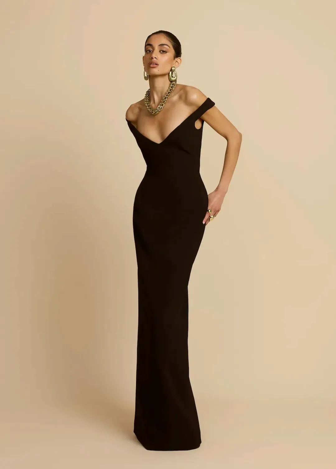 ARCINA ORI ELLERY DRESS BLACK. Size S / AU 8 for rent on The Volte - main image
