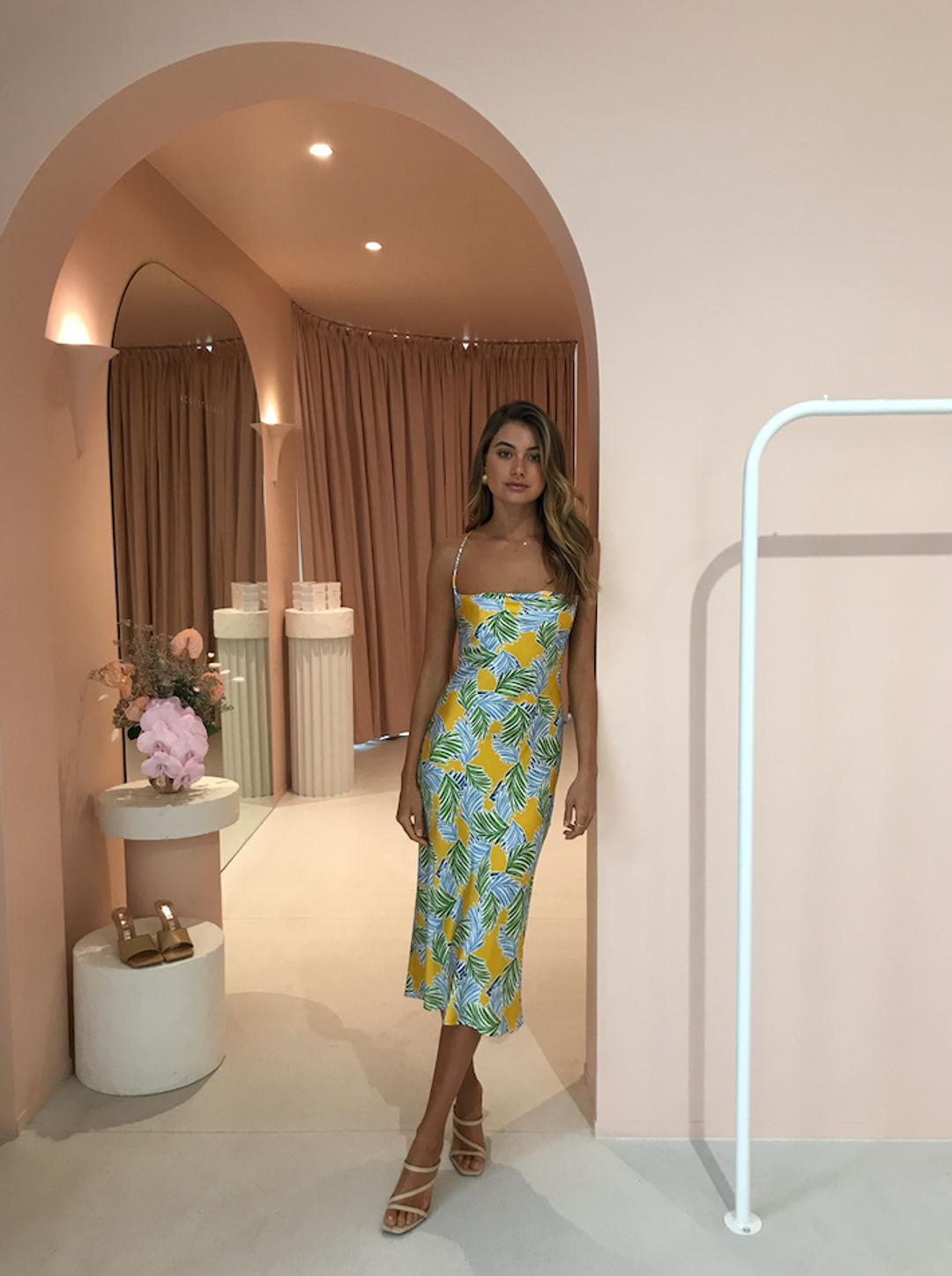 Bec & Bridge Palm Paradise Dress Size 8 for rent on The Volte - main image