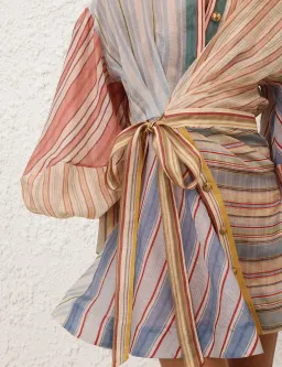 REBELLION STRIPED MINI DRESS for rent on The Volte - image 2