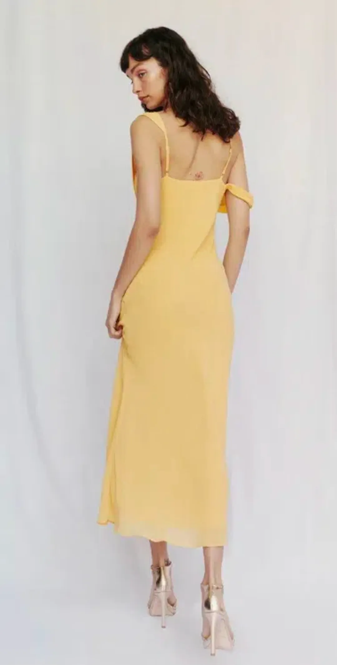 Reformation Reya Dress Size UK 4 for rent on The Volte - main image