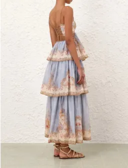 ZIMMERMANN DAYLIGHT TIERED MAXI DRESS 12 for rent on The Volte - image 3
