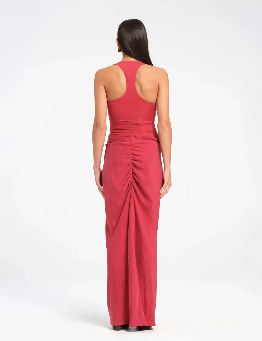 Benni Jade Maxi Dress Red Size 8 for rent on The Volte - main image