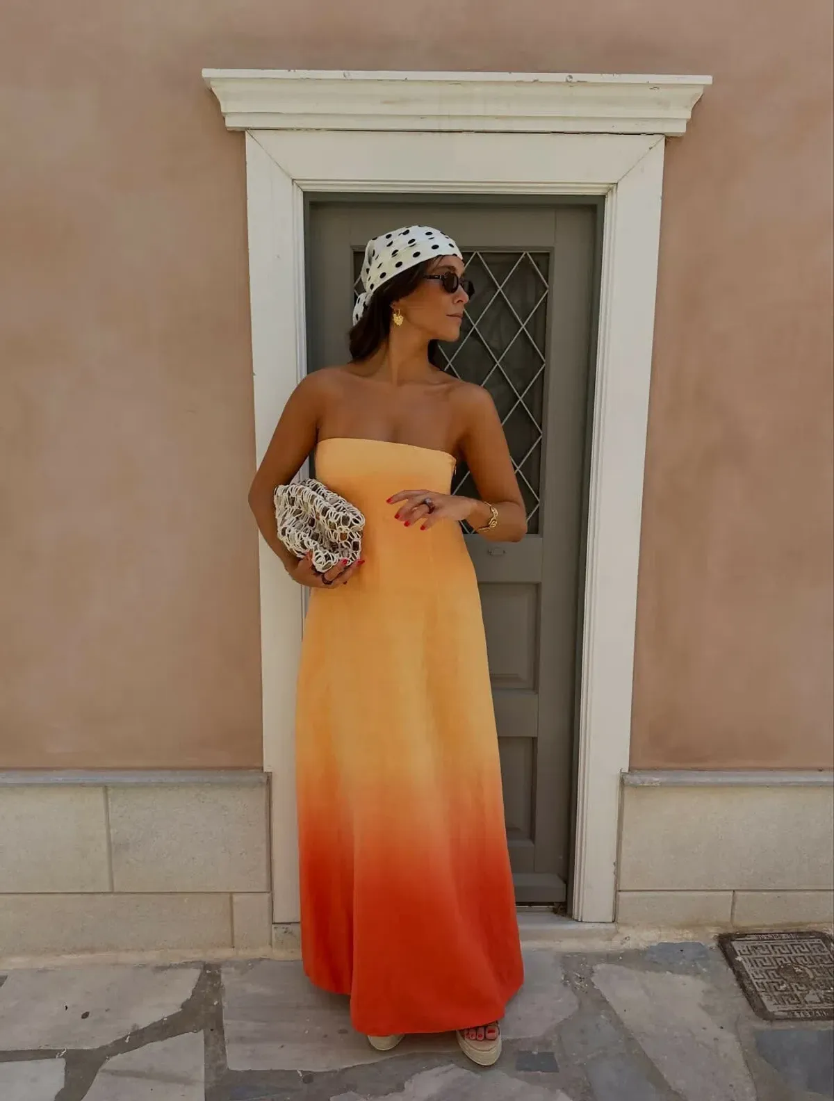 Mister Zimi Gina Dress In Mello Size 8 for rent on The Volte - main image