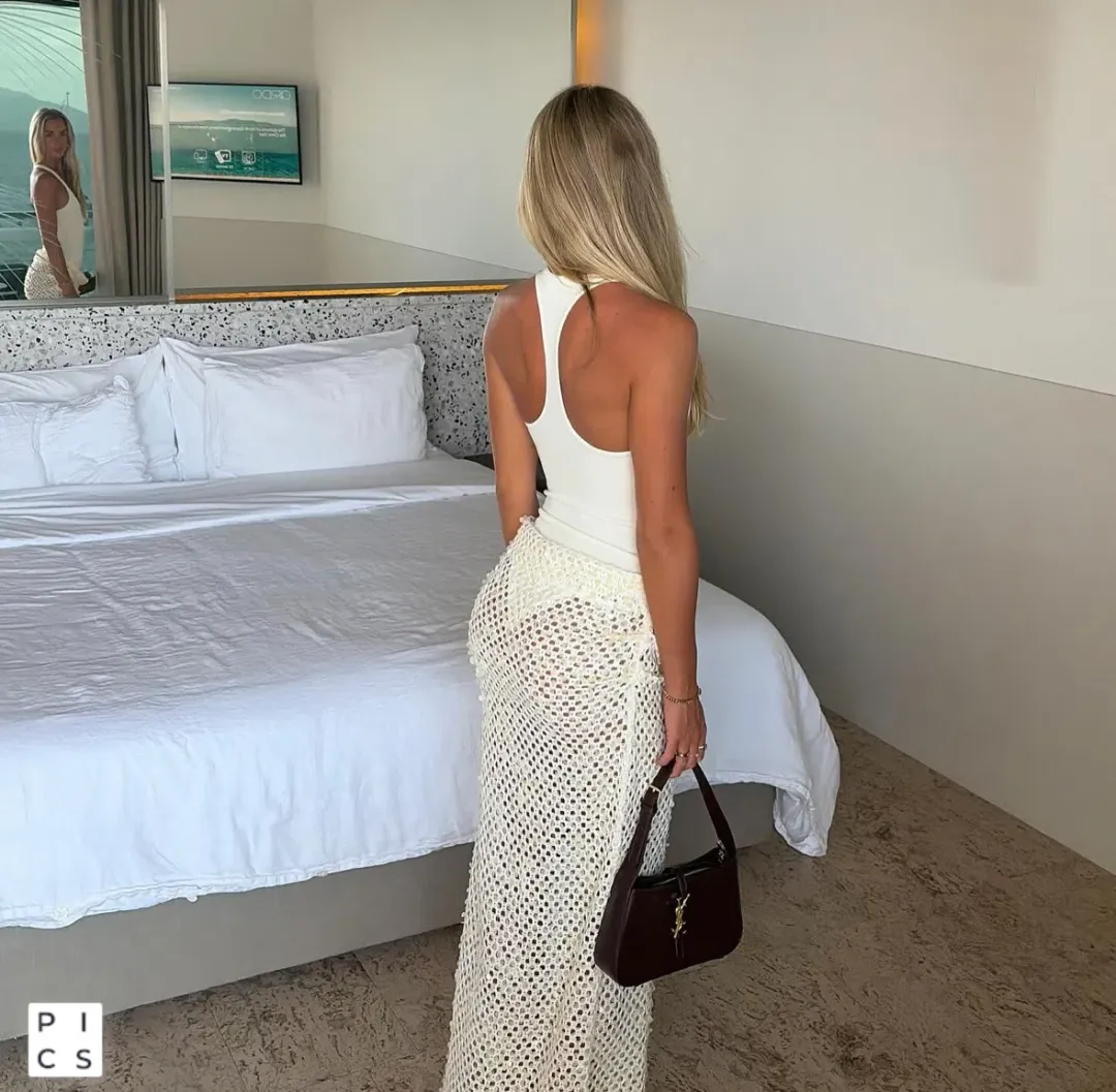 Benni Ariel Maxi Dress in Shell Size 8 AU / S for rent on The Volte - main image