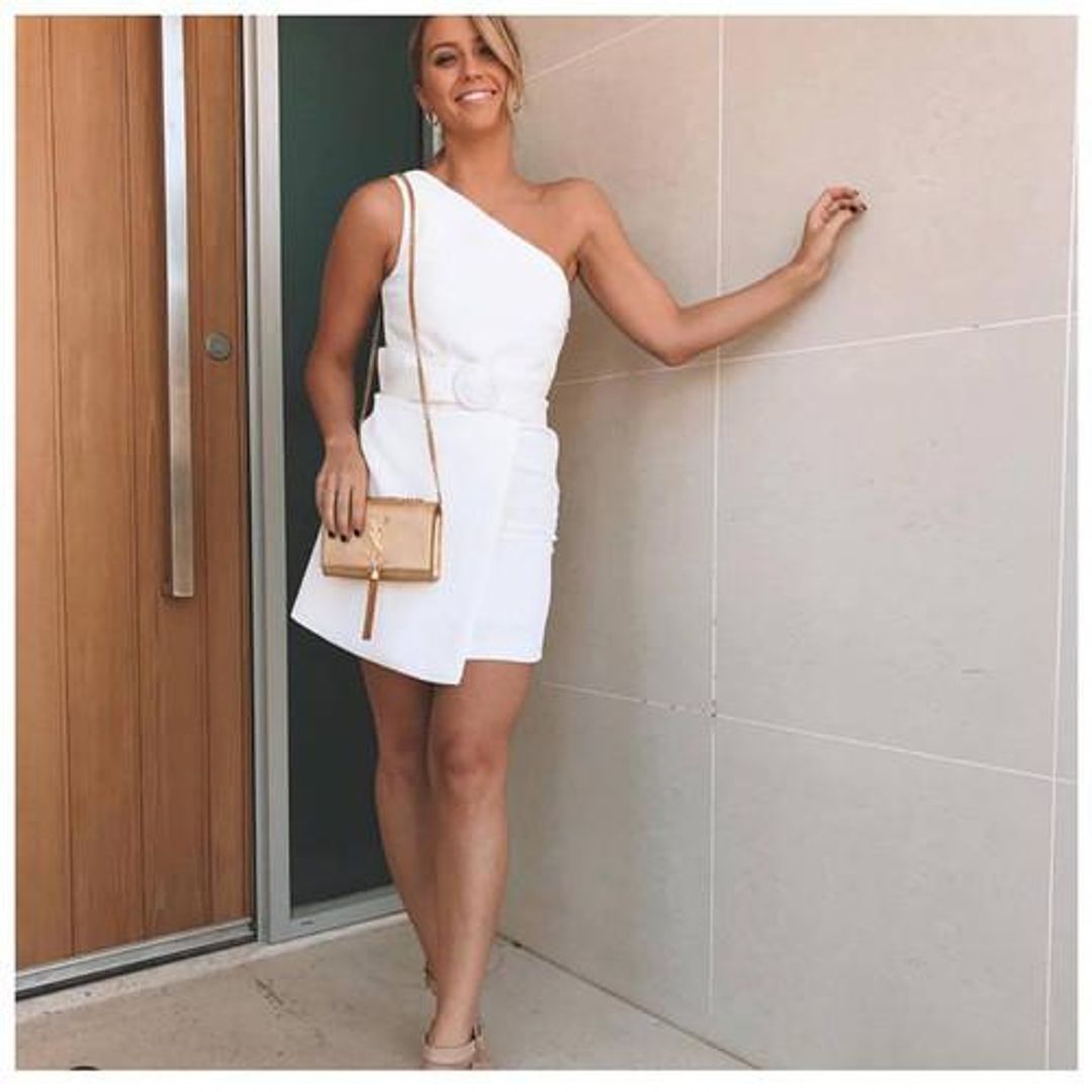 Kookai Gigi Dress White Size 34 for rent on The Volte - main image