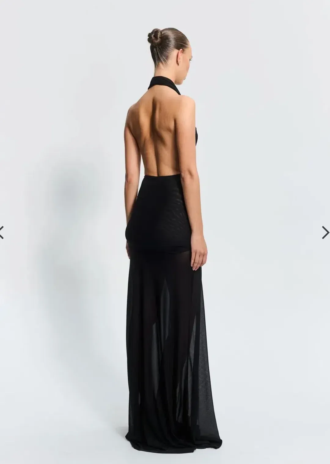 Effie Kats- Cleo Gown - Black- M for rent on The Volte - main image