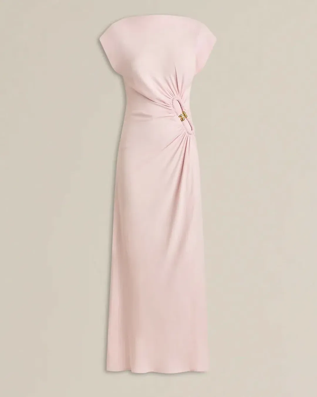Scanlan Theodore Turban Ring Full Length Dress Pink Size S / AU 8 for rent on The Volte - main image