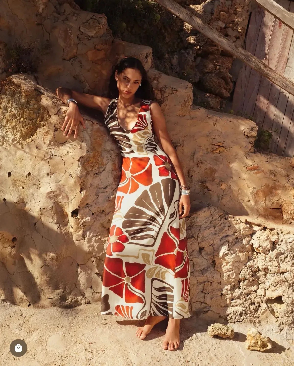 Sir Julietta Scoop Maxi Dress Size 10 for rent on The Volte - main image