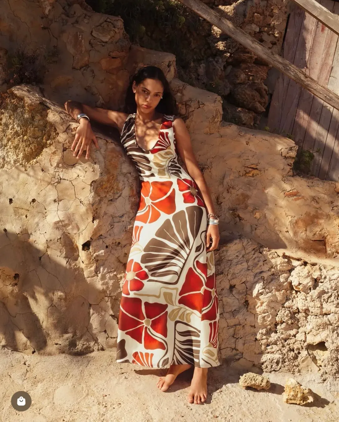 Sir Julietta Scoop Maxi Dress Size 12 for rent on The Volte - main image