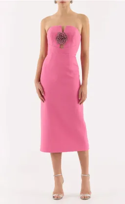 Rebecca Vallance - Aubree Strapless Midi for rent on The Volte - image 1