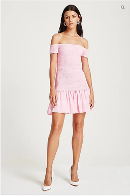 Vestire Cara Mini Dress Pink Size 8 for rent on The Volte - image 1