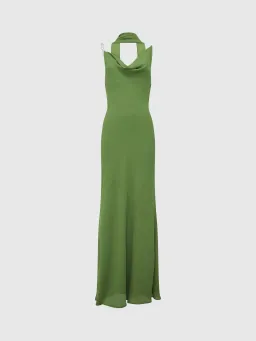 Sheike Anya Maxi Dress Green Size 10 for rent on The Volte - image 9