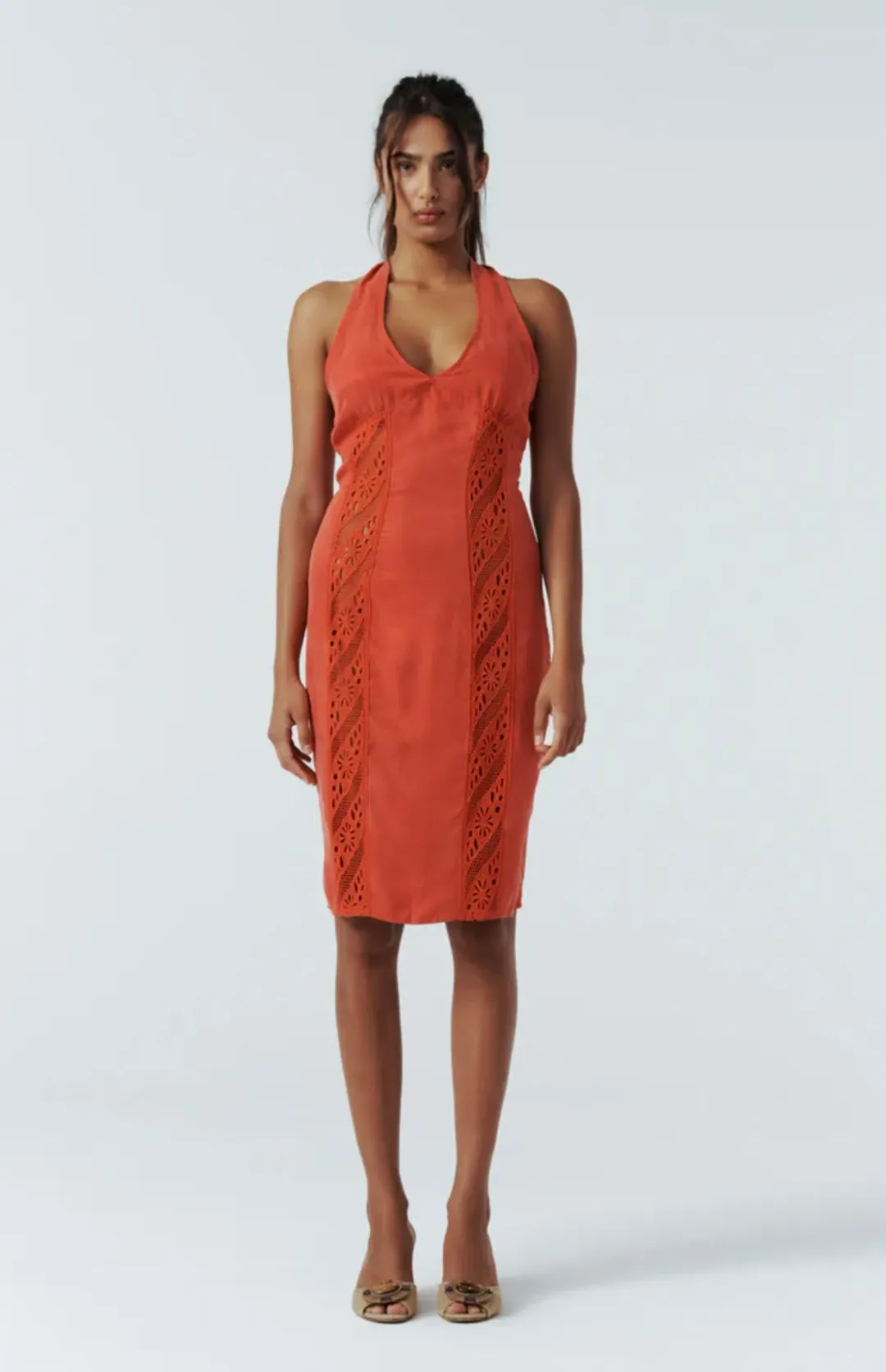 WITH JEAN SCARLETT DRESS RED SIZE 12 for rent on The Volte - main image