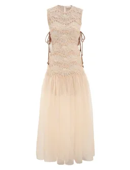 Zimmermann Illuminate Macramè Maxi Dress  for rent on The Volte - image 2