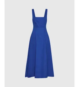 Kivari Elise Midi Dress Cobalt Size AU 10 for rent on The Volte - image 5