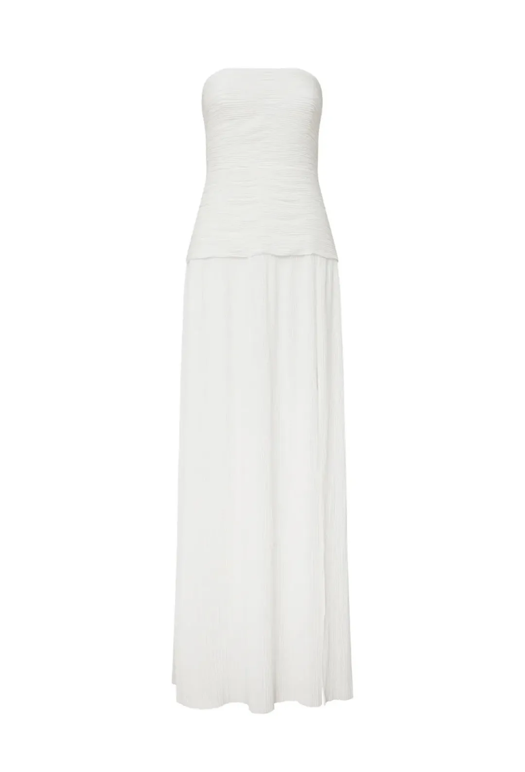 Manning Cartell Double Time Pleat Strapless Dress size 10 for rent on The Volte - main image