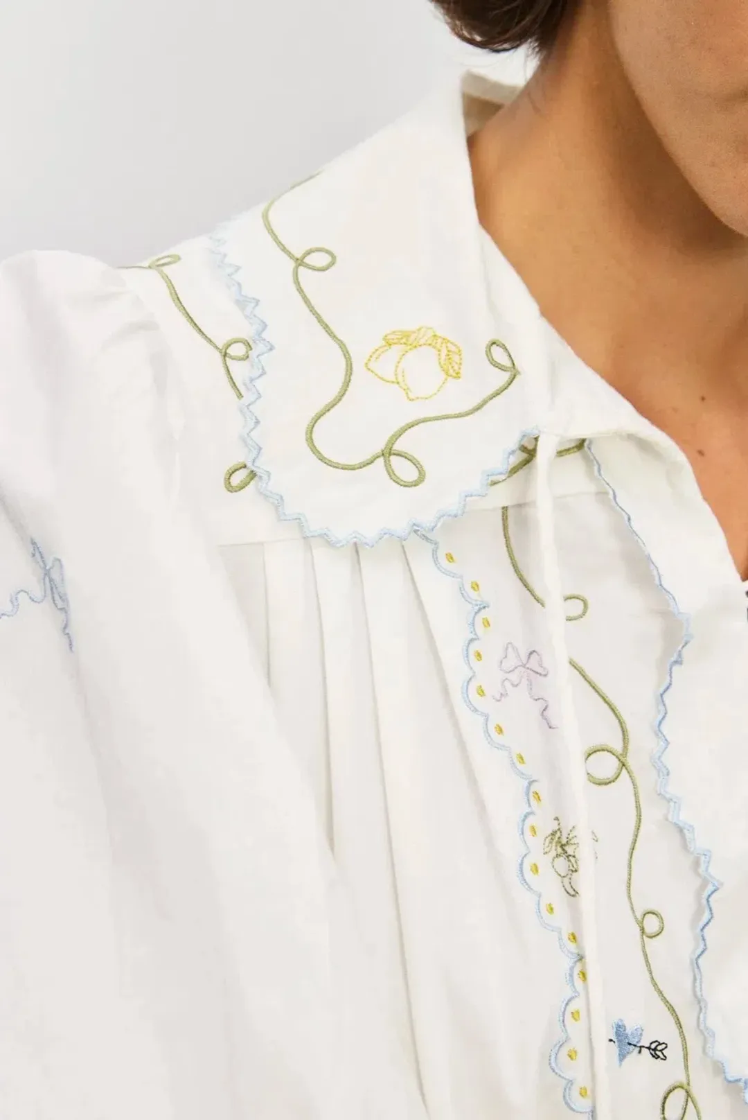 ALEMAIS GIULIA EMBROIDERED MIDI DRESS  BOHO SIZE AU 12 fit 14 for rent on The Volte - main image