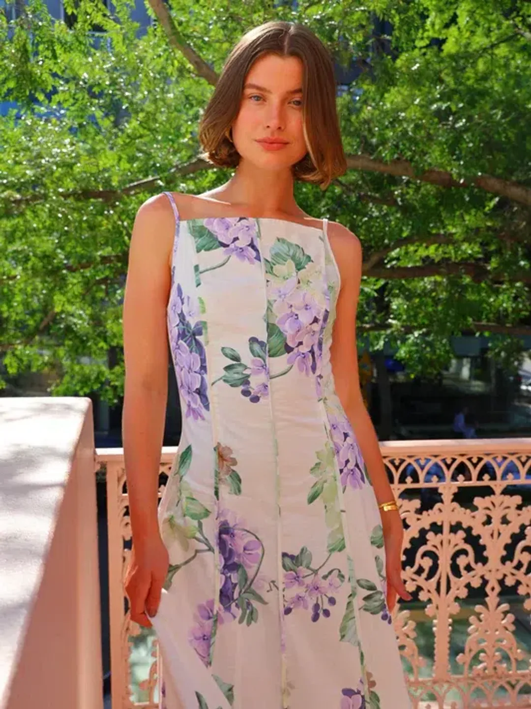 By Nicola - Lagoon Maxi Dress in Garden Party for rent on The Volte - main image