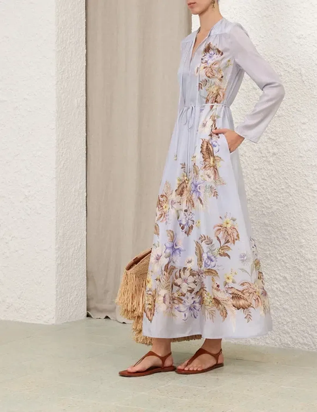 Zimmermann Coco Billow Maxi Dress. Size 4/AU16 for rent on The Volte - main image