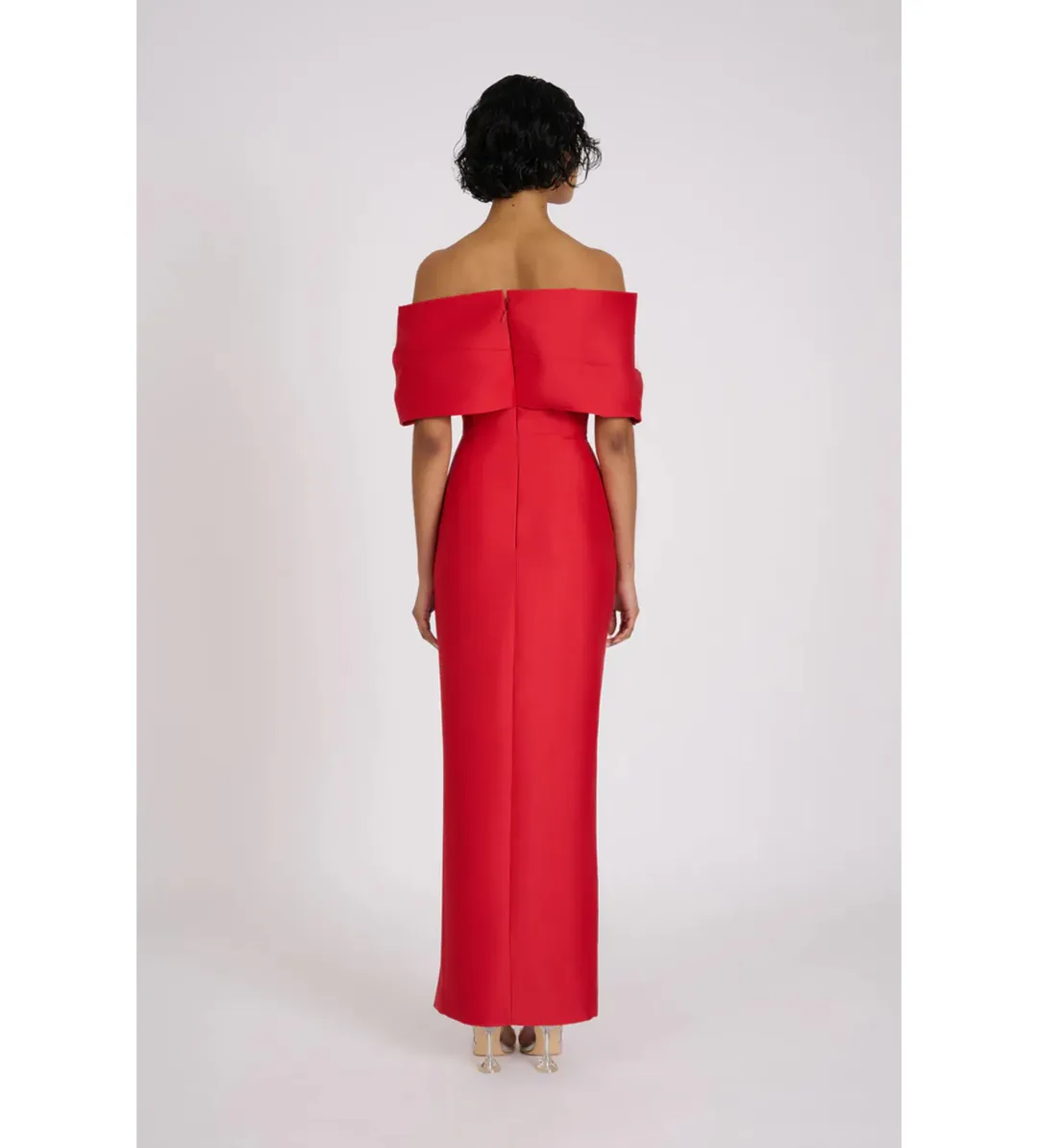Eliya The Label Eleisha Midi Dress Red Size 12 for rent on The Volte - main image