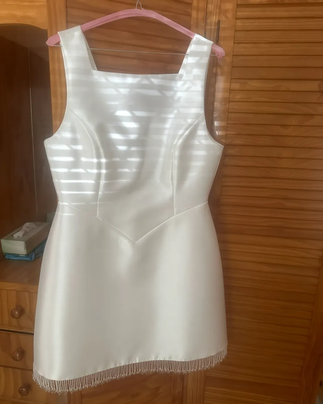 Odd Muse - Ultimate Muse Embellished Trim Mini dress TALL for rent on The Volte - main image