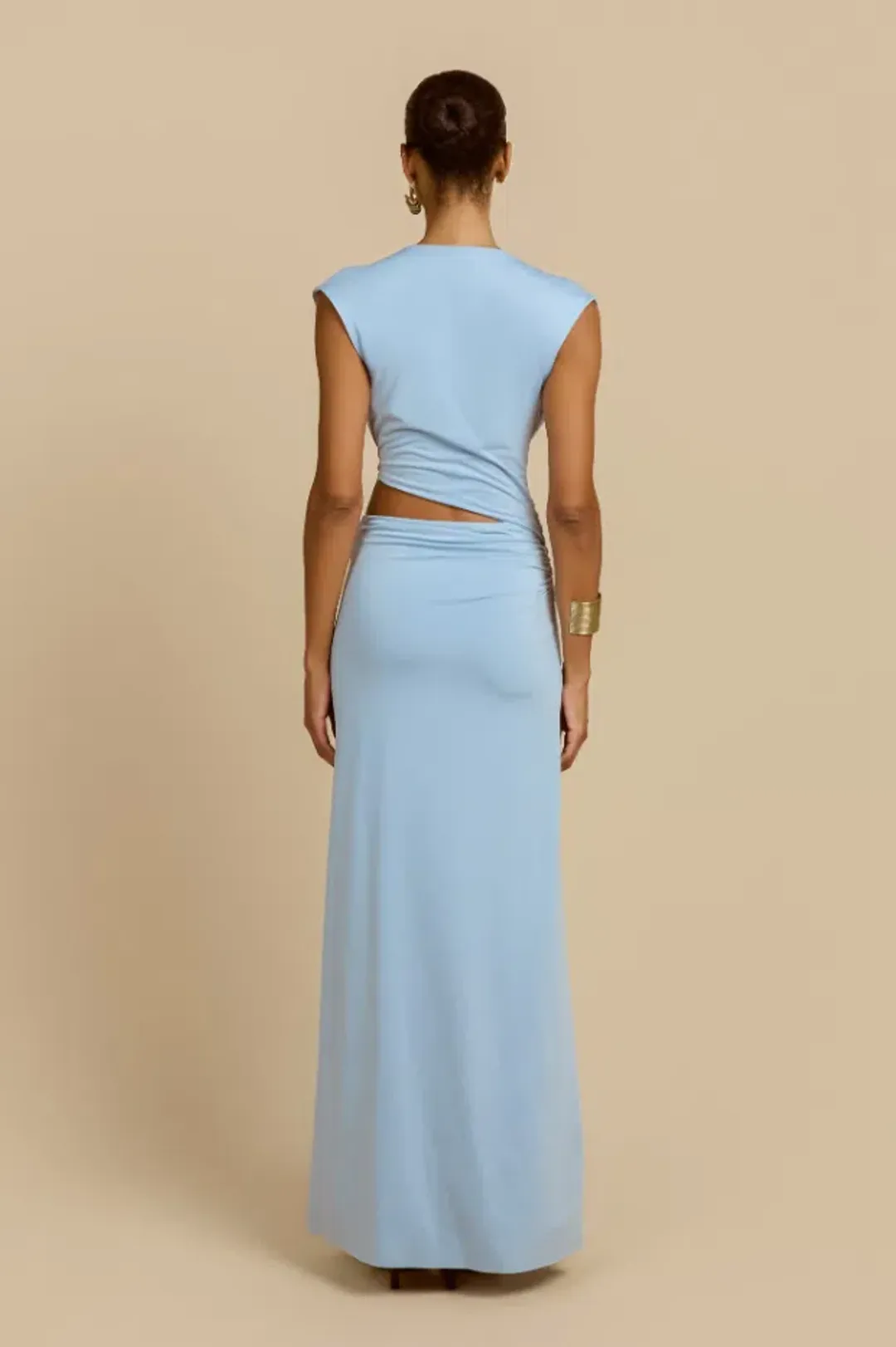 Arcina Ori JADE DRESS BLUE Size M for rent on The Volte - main image