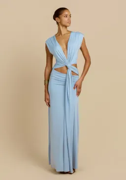 Arcina Ori JADE DRESS BLUE Size M for rent on The Volte - image 3