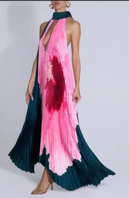 Lidee Opera Gown - Hibiscus Mightnight for rent on The Volte - image 1