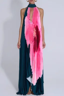 Lidee Opera Gown - Hibiscus Mightnight for rent on The Volte - image 2