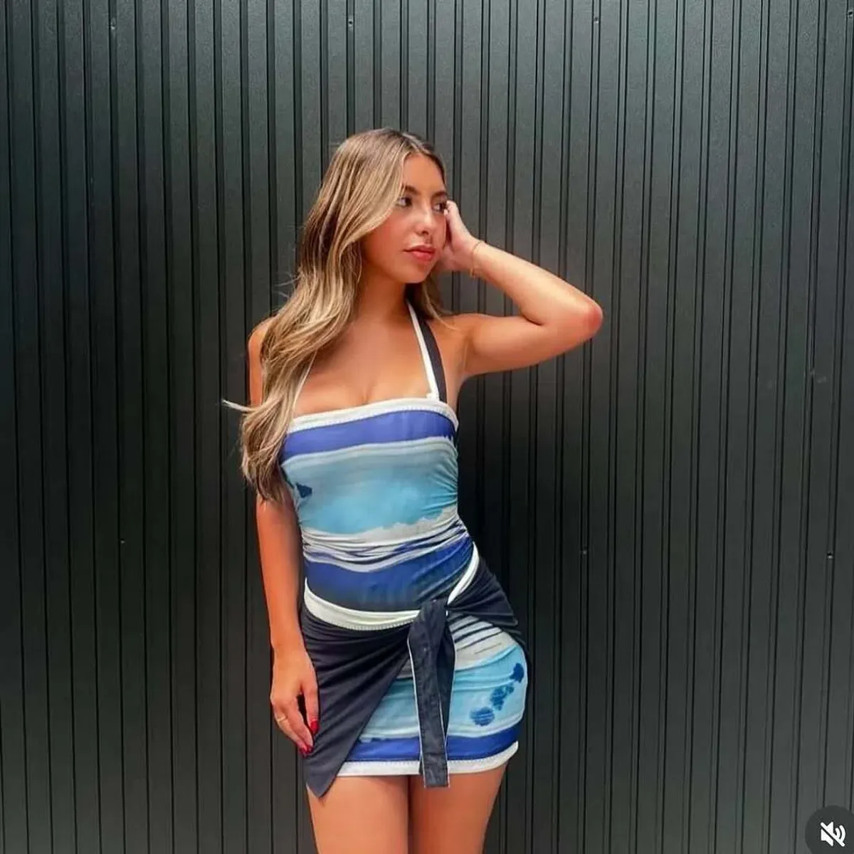 Sir the Label Breeze Mini Dress  for rent on The Volte - main image