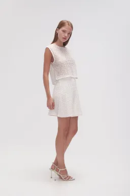 Aje Freya Diamond Pearl Embellished Set Size 14/16 for rent on The Volte - image 1