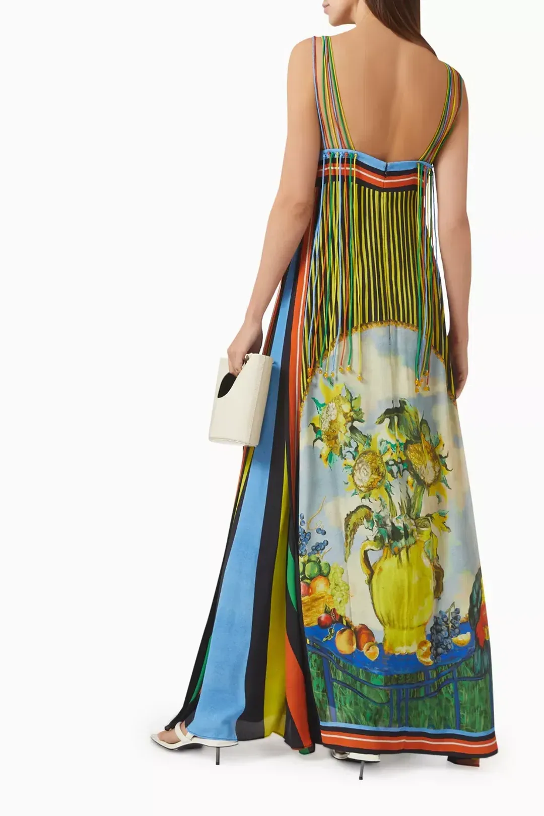 Antipodean Bruno Sunray Pleated Gown Size 16 for rent on The Volte - main image