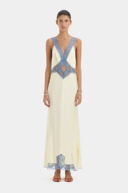Sir The Label - Aries Cut Out Gown - Butter for rent on The Volte - image 1