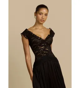 Arcina Ori Arabella Black Maxi Dress Size 8 for rent on The Volte - image 5