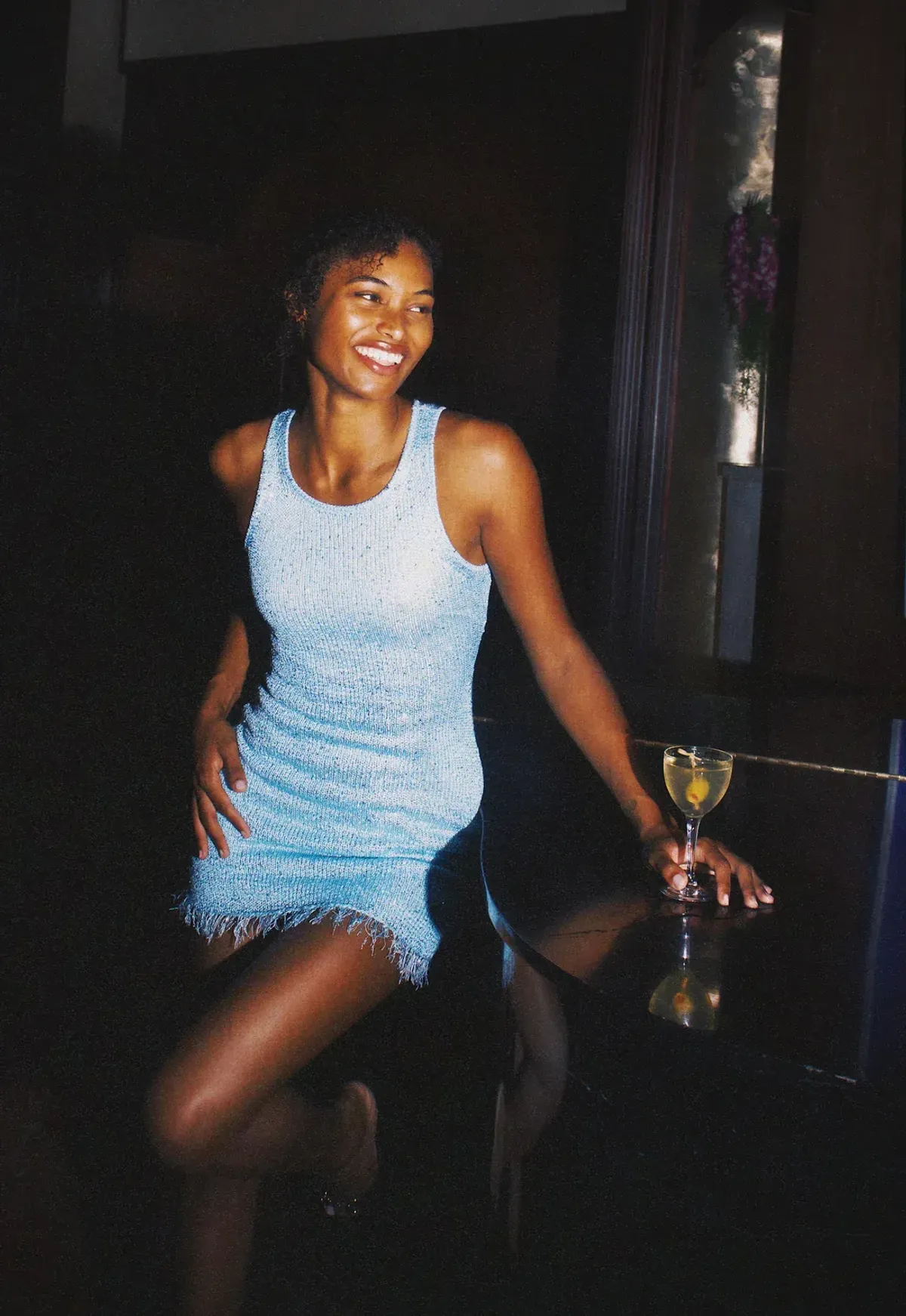 Asta Resort Natalia mini blue size 6 for rent on The Volte - main image