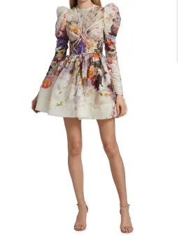 Zimmermann - Prima Paneled Mini Floral Dress for rent on The Volte - image 5