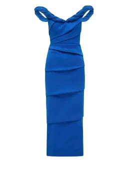 Rachel Gilbert Asha Dress Blue 3/AU12 for rent on The Volte - image 6