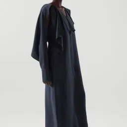 COS Asymmetric Midi Dress in Navy AU16 for rent on The Volte - image 4