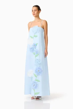 Elliatt Buttercup Maxi Dress in Blue Size 8 for rent on The Volte - image 2
