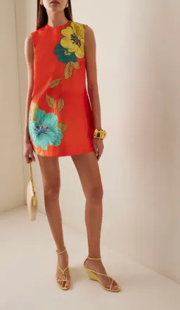 Alemais Piato Floral shift dress for rent on The Volte - image 2