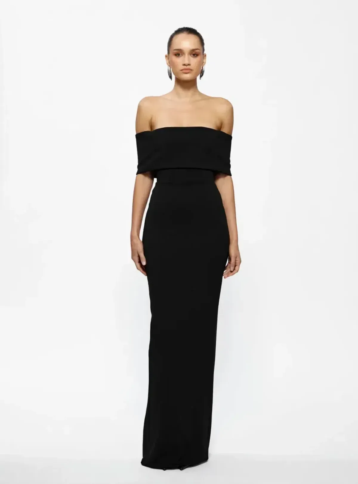 Effie Kats Rosalind Maxi Dress Black Size AU 10 for rent on The Volte - main image