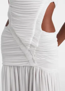 Christopher Esber Orion Separation Gown in White AU 6 for rent on The Volte - image 4