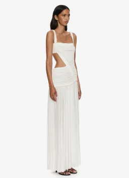 CHRISTOPHER ESBER ORION SEPARATION GOWN IN WHITE AU 8 for rent on The Volte - image 3