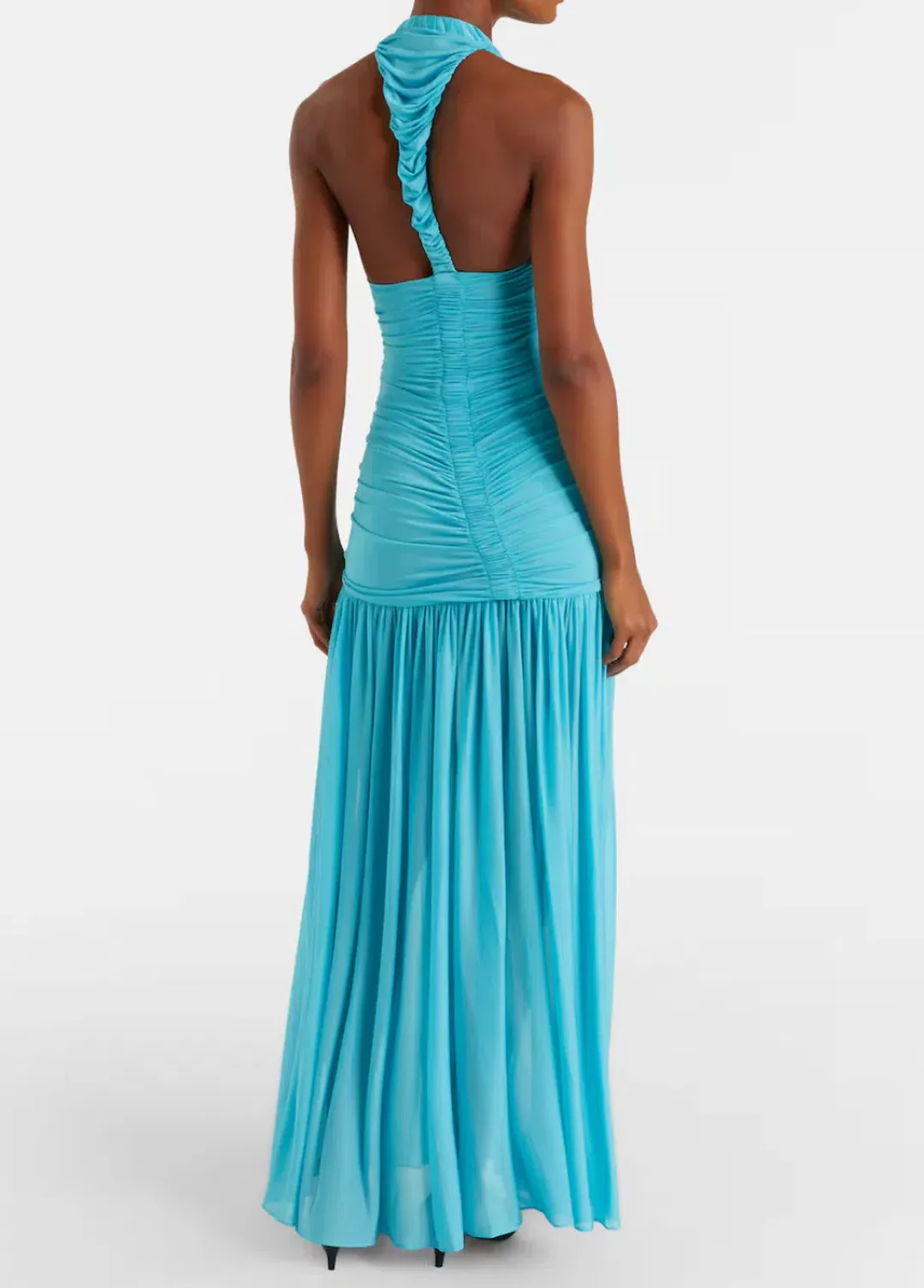 Christopher Esber Orion Gown in Cyan Blue AU 6 for rent on The Volte - main image