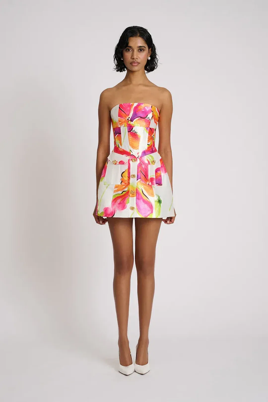 ELIYA THE LABEL Zahida Mini Dress size 6 for rent on The Volte - main image