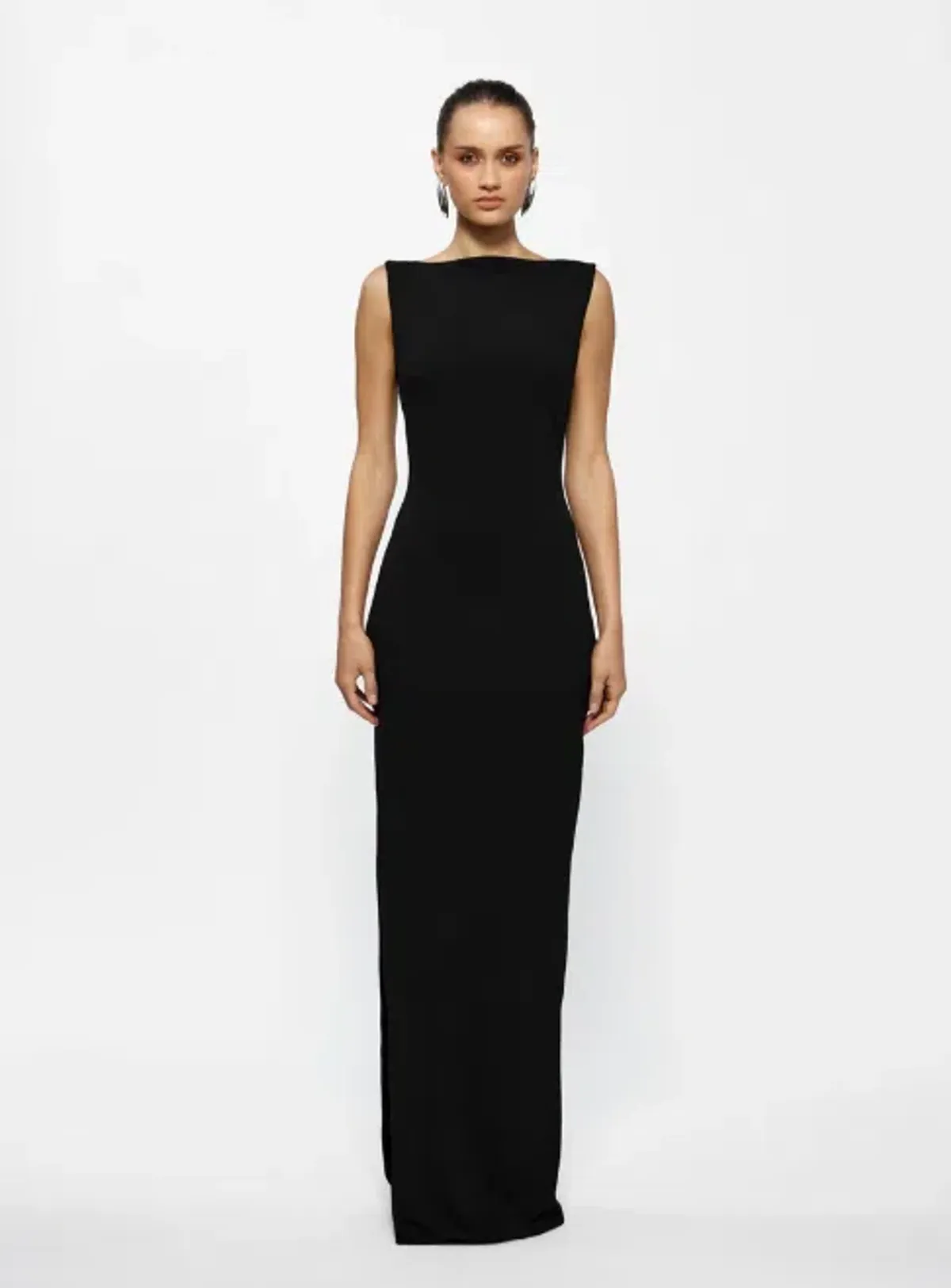 Effie Kats Aisha Gown - Black for rent on The Volte - main image