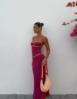 I am Delilah Jemima Set Wine Size S / AU 8 for rent on The Volte - image 3