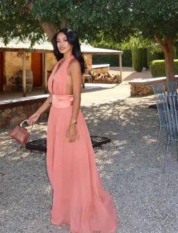 ARCINA ORI SERENA DRESS CORAL SIZE M for rent on The Volte - image 2