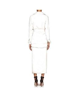 Manning Cartell Twill Wrap MIDI Shirt dress Size 6 for rent on The Volte - image 3
