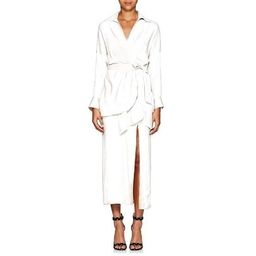 Manning Cartell Twill Wrap MIDI Shirt dress Size 6 for rent on The Volte - image 1